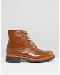 Grenson Sebastian Leather Laceup Boots