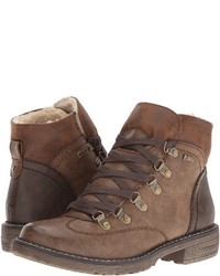 Spring Step Sine Lace Up Boots