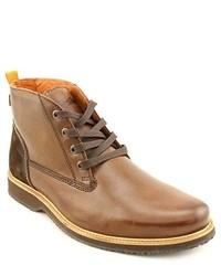 Tommy Bahama Edisto Brown Leather Casual Boots