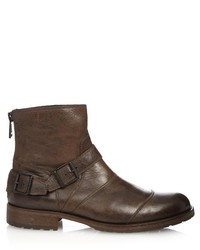 Belstaff Trialmaster Waxed Leather Boots