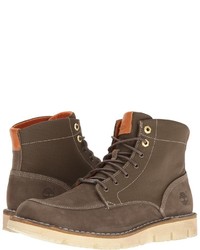 Timberland Westmore Leather Fabric Boot Lace Up Boots