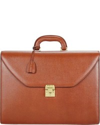 Mark Cross Classic Briefcase Brown