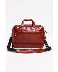 Bosca Double Compartt Leather Briefcase