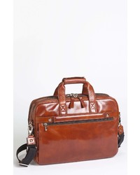 Bosca Double Compartt Leather Briefcase