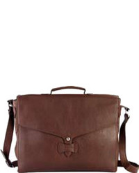 Scully H259 Milled Cow Leather Brown Business