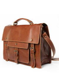 Handmade Leather Briefcase Satchel