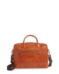 Shinola Harness Bedrock Leather Briefcase