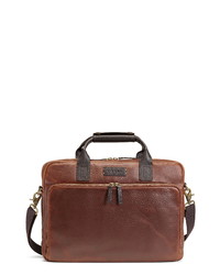 Trask Jackson Leather Briefcase
