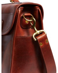 Brooks Brothers Jw Hulme Leather Docut Briefcase