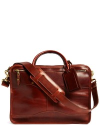Brooks Brothers Jw Hulme Leather Overnight Briefcase