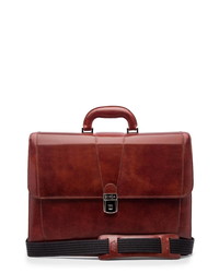 Bosca Leather Double Gusset Briefcase
