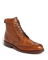 Aldo Thiago Brogue Boots Brown | Where to buy & how to wear