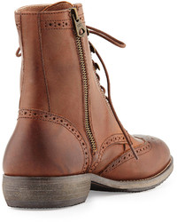 Andrew Marc New York Andrew Marc Hillcrest Wingtip Lace Up Boot Cymbal