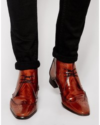 Jeffery West Brogue Short Boots