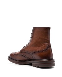 Brunello Cucinelli Brogue Style Ankle Boots
