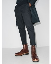 Grenson Fred Brogue Lace Up Boots