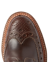 Grenson Fred Triplewelt Leather Brogue Boots