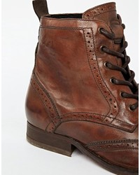 H By Hudson Angus Brogue Boots