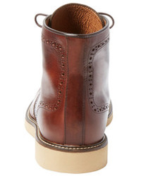 Leather Wingtip Boot
