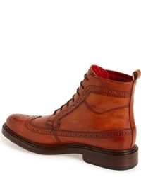 Base London Manby Wingtip Leather Boot