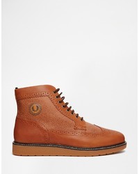 Fred Perry Northgate Leather Brogue Boots