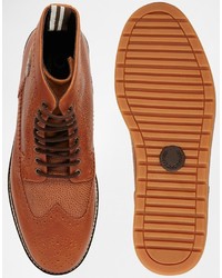 Fred Perry Northgate Leather Brogue Boots