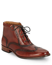 Cole Haan Williams Leather Lace Up Boots
