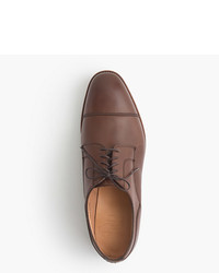 J.Crew Alfred Sargenttm For Cap Toe Brogues In Pony Brown Leather
