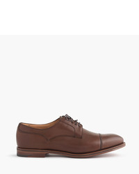 J.Crew Alfred Sargenttm For Cap Toe Brogues In Pony Brown Leather