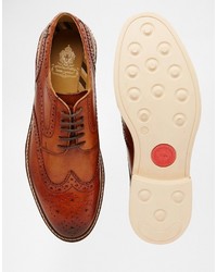 Base London Apsley Leather Oxford Brogue Shoes
