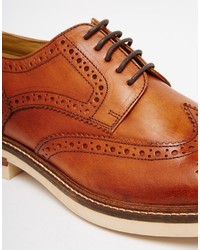 Base London Apsley Leather Oxford Brogue Shoes