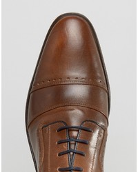 Dune Boycy Leather Derby Brogue Shoes