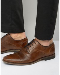 Dune Boycy Leather Derby Brogue Shoes