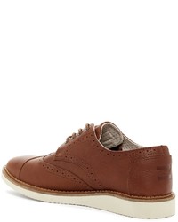 Toms Brogue Leather Derby
