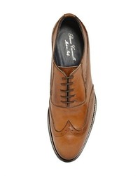 Brogue Leather Oxford Lace Up Shoes