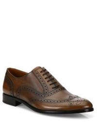 Bally Bruck Leather Wingtip Oxfords