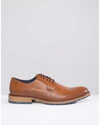 Dune Bunker Leather Derby Shoes