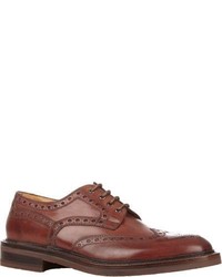 Carlo Soldaini Perforated Wingtip Bluchers Colorless