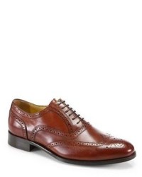 Saks Fifth Avenue Collection Truman Leather Wingtip Lace Ups
