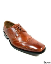 Delli Aldo Wing Tip Lace Up Polyurethane Oxford Shoes