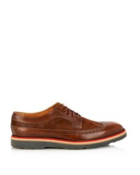 Paul Smith Grand Suede And Leather Brogues