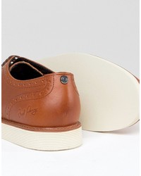 Fred Perry Newburgh Leather Brogue Derby Shoes