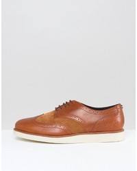 Fred Perry Newburgh Leather Brogue Derby Shoes