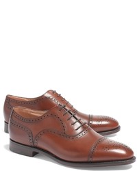 Brooks Brothers Peal Co Medallion Perforated Captoes