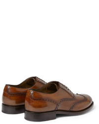 Brioni Polished Leather Oxford Brogues