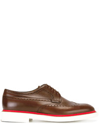Paul Smith Ps By Brogue Detail Derby Shoes