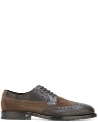 Tod's Brogue Detail Derby Shoes