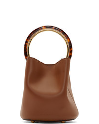 Marni Brown Small Pannier Bag