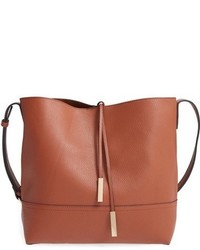 Street Level Faux Leather Bucket Bag