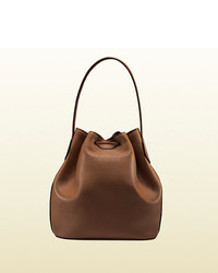 Gucci Lady Tassel Leather Bucket Bag